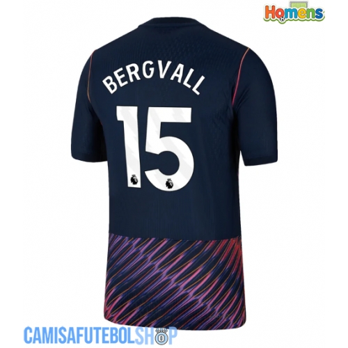 Camisa de time de futebol Tottenham Hotspur Lucas Bergvall #15 Replicas 2º Equipamento 2026-27 Manga Curta